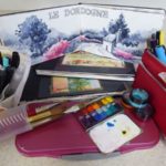 Here is what I take when I paint plein air with watercolors
