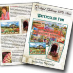 Jacqueline shows step-by-step how to paint with waterolor